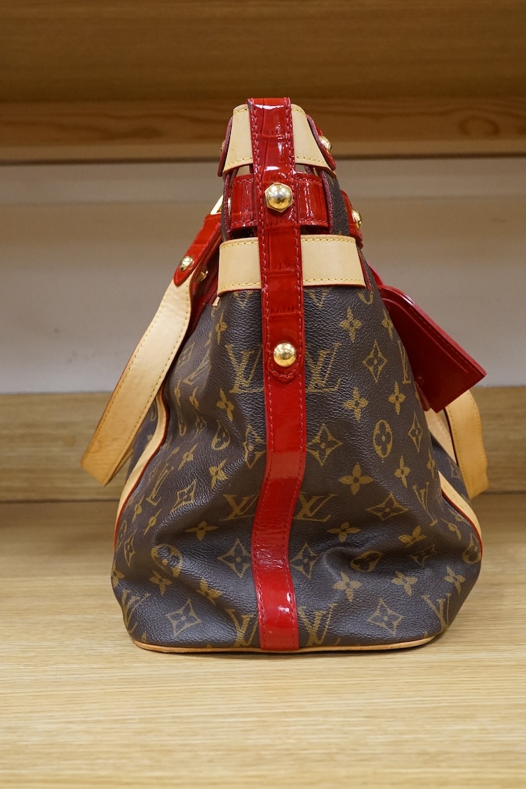 A Louis Vuitton Salina ruby monogram tote bag, numbered RC4077, with dust cover, 44cm wide